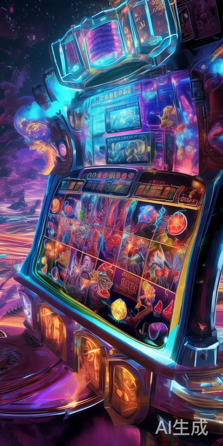 创新型老虎机游戏：游戏采用高清图像和炫酷动画，配合